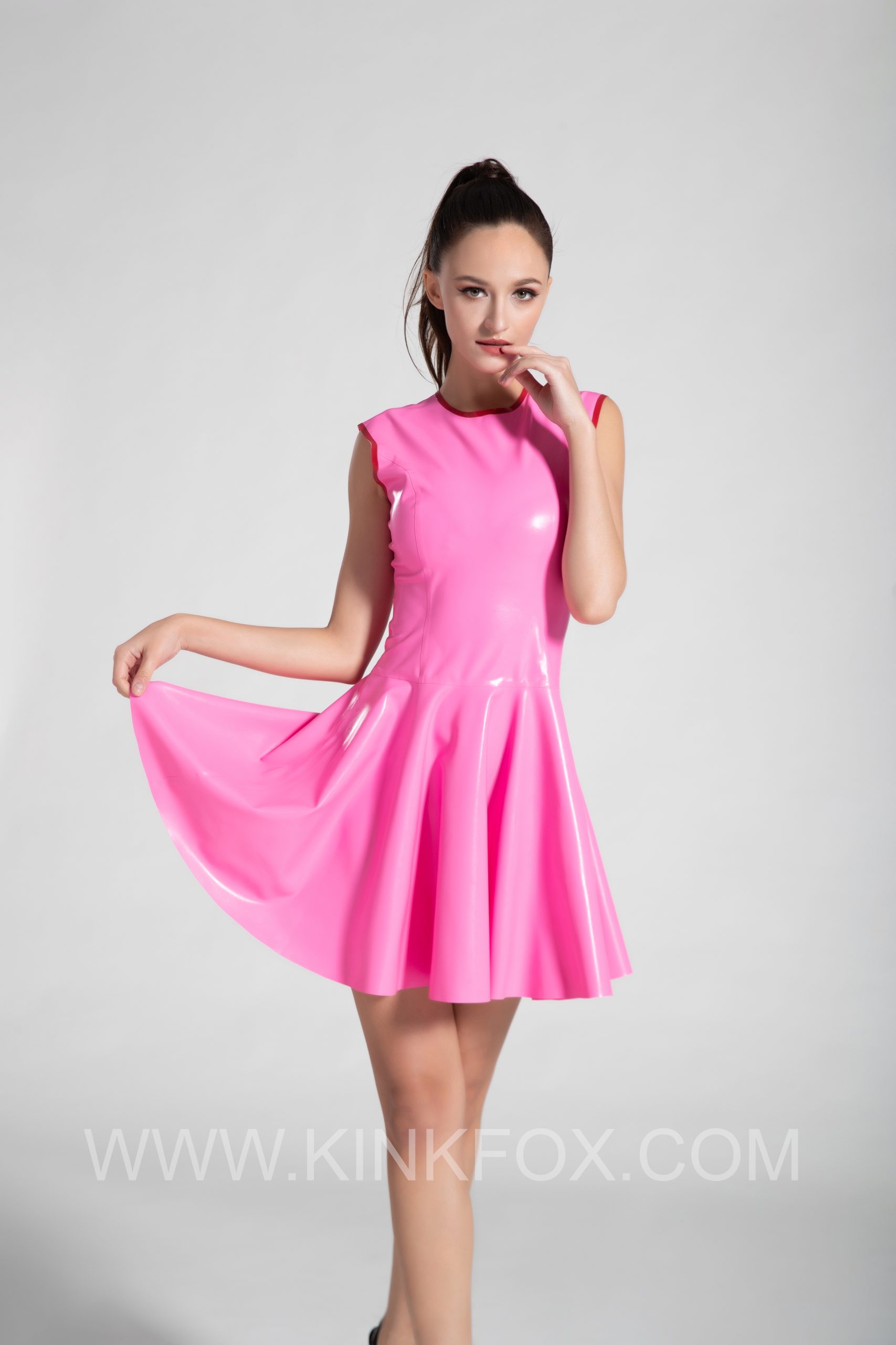 Valentine’s Bliss Latex Dress - Image 4