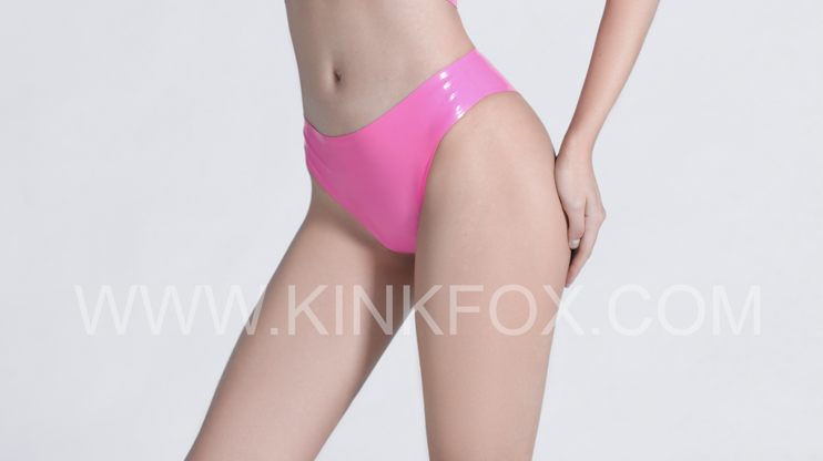 Vibrant Summer Latex Briefs - Image 2