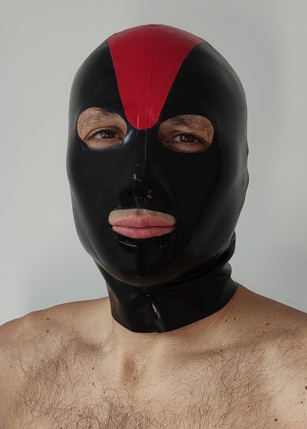 Bold Contrast Latex Mask