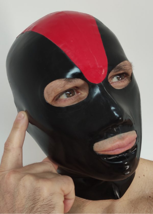Bold Contrast Latex Mask - Image 2
