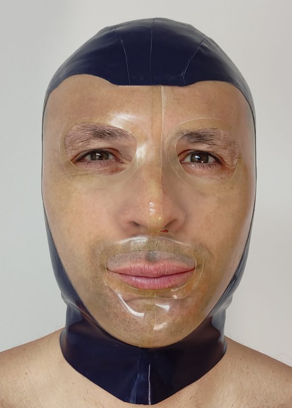 Translucent Fabric Mask Translucent Face Latex Mask – KinkFox