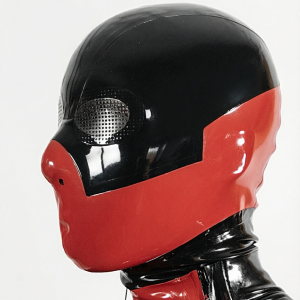 A Two-Tone latex hood
