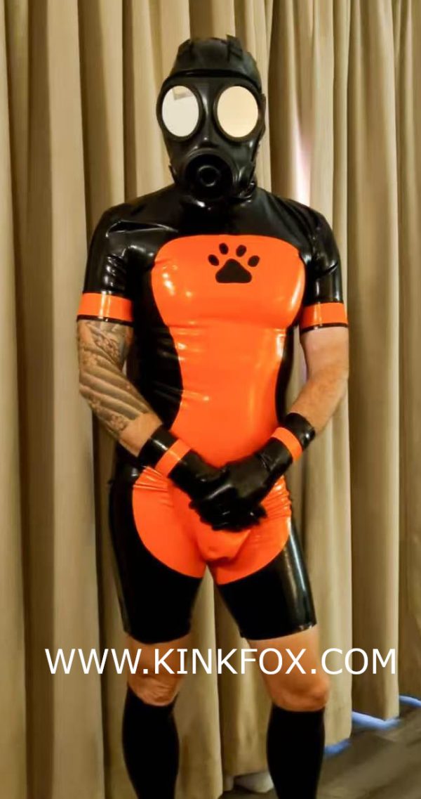 Alpha Pup Latex Suit - Image 2