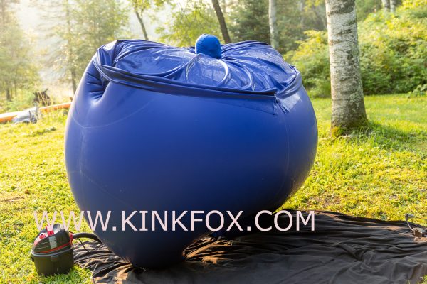 Inflatable Blueberry latex suit - Image 8