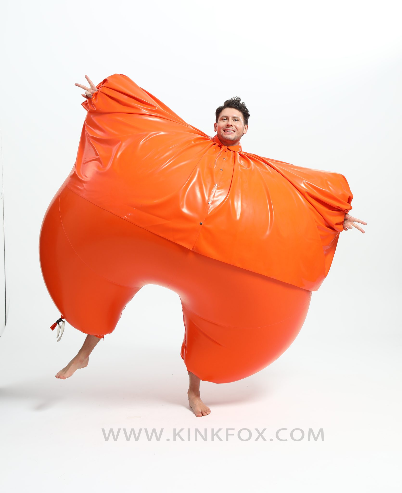 Best Inflatable Suits Inflatable Blueberry latex suit β KinkFox
