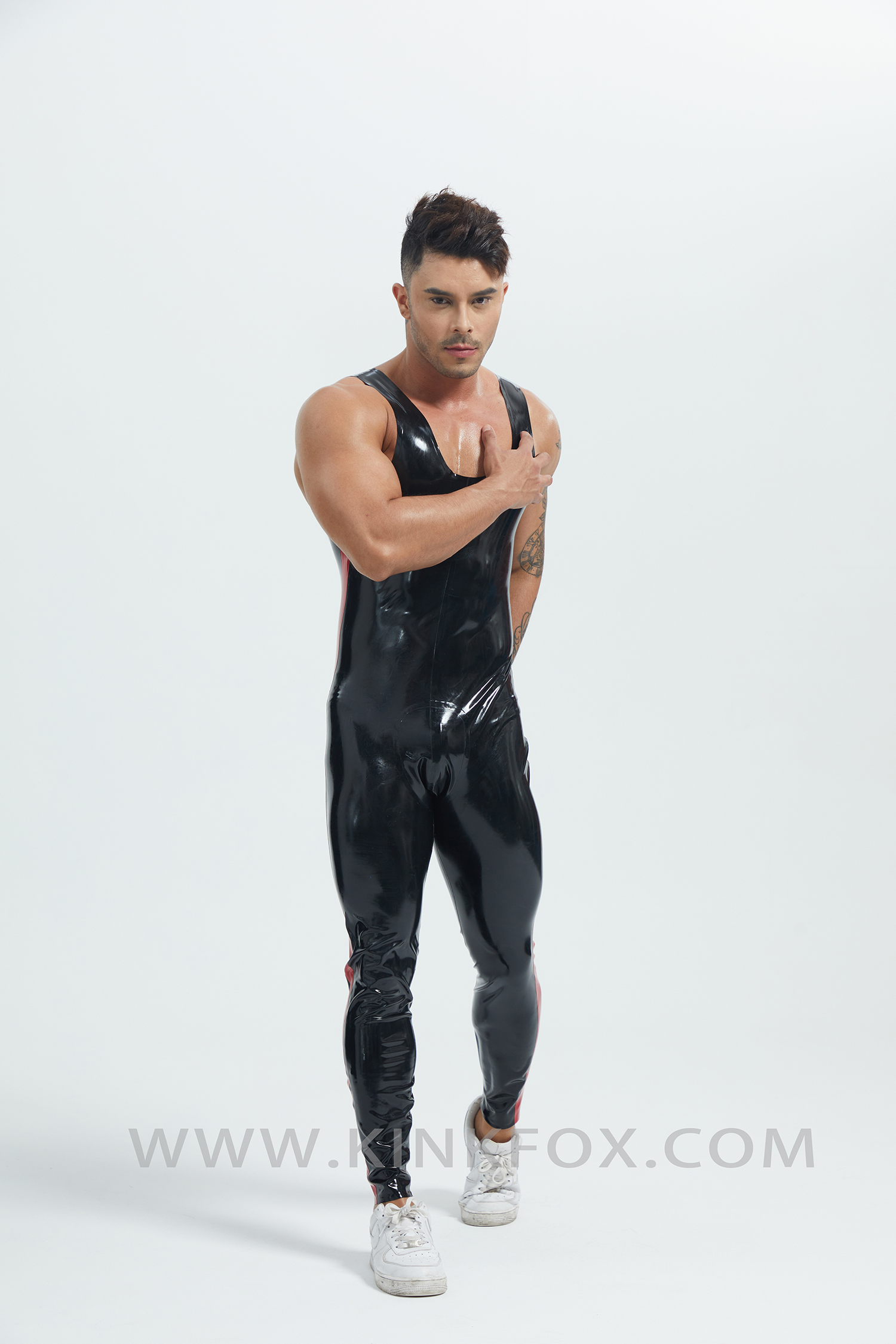 Blackfire Latex Singlet - Image 5