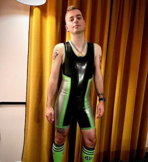Neon Pulse Racer Suit