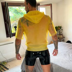 Sheer Latex Sport Tee