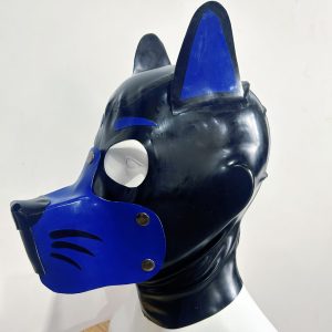 Electric Blue Pup Hood