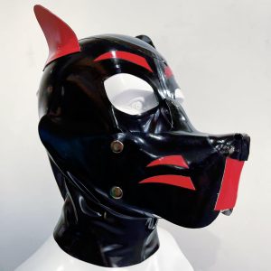 Crimson Strike Pup Hood