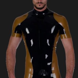 Duo-Tone Latex Muscle Suit