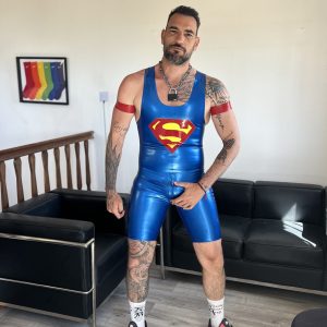 Latex Superman Kink Singlet