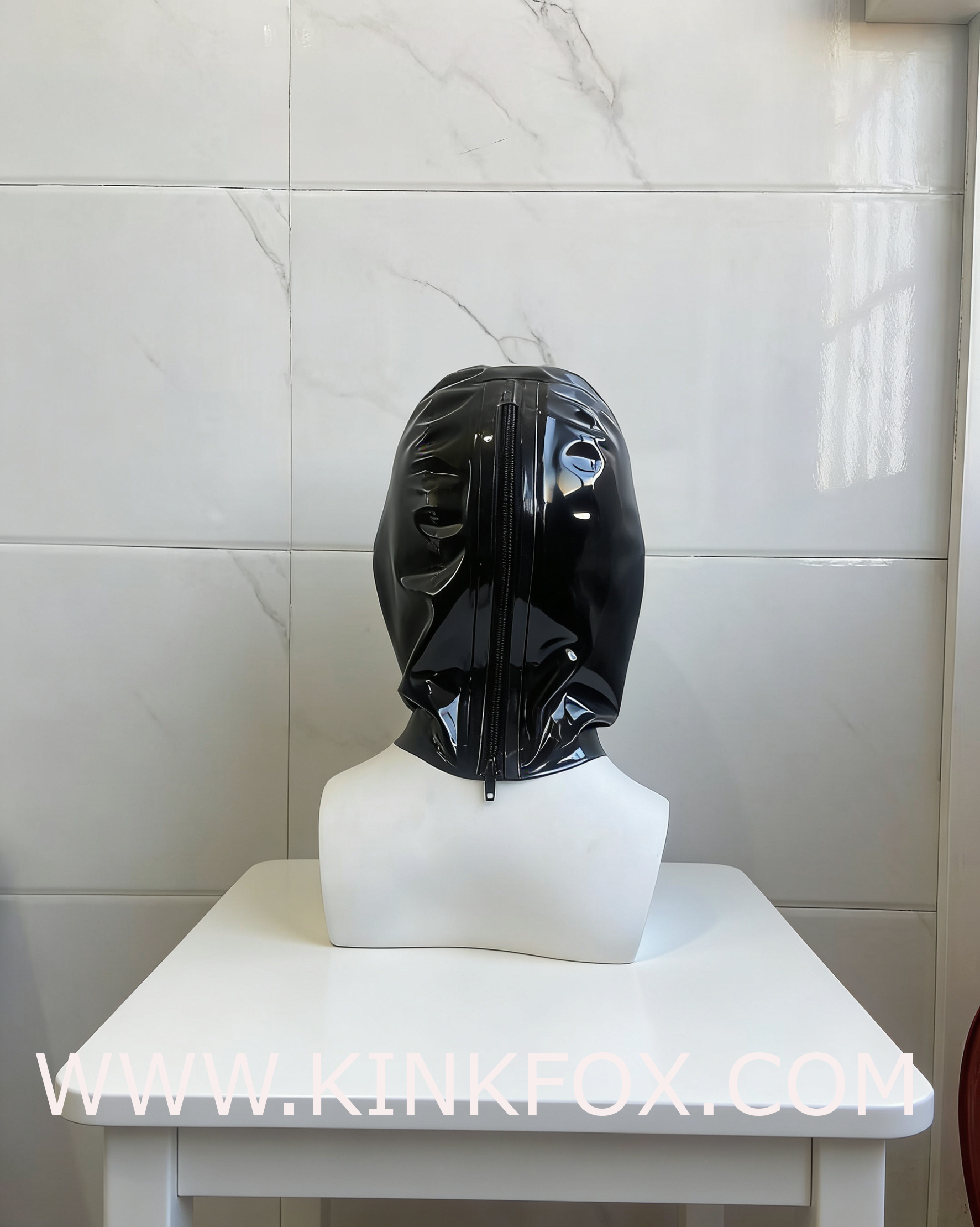 Breathing Play Latex Hood - Image 5