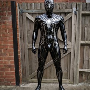 Midnight Spider Latex Bodysuit