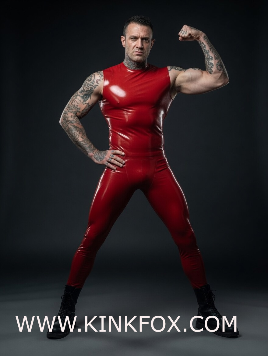 Blaze Core Latex Catsuit - Image 3