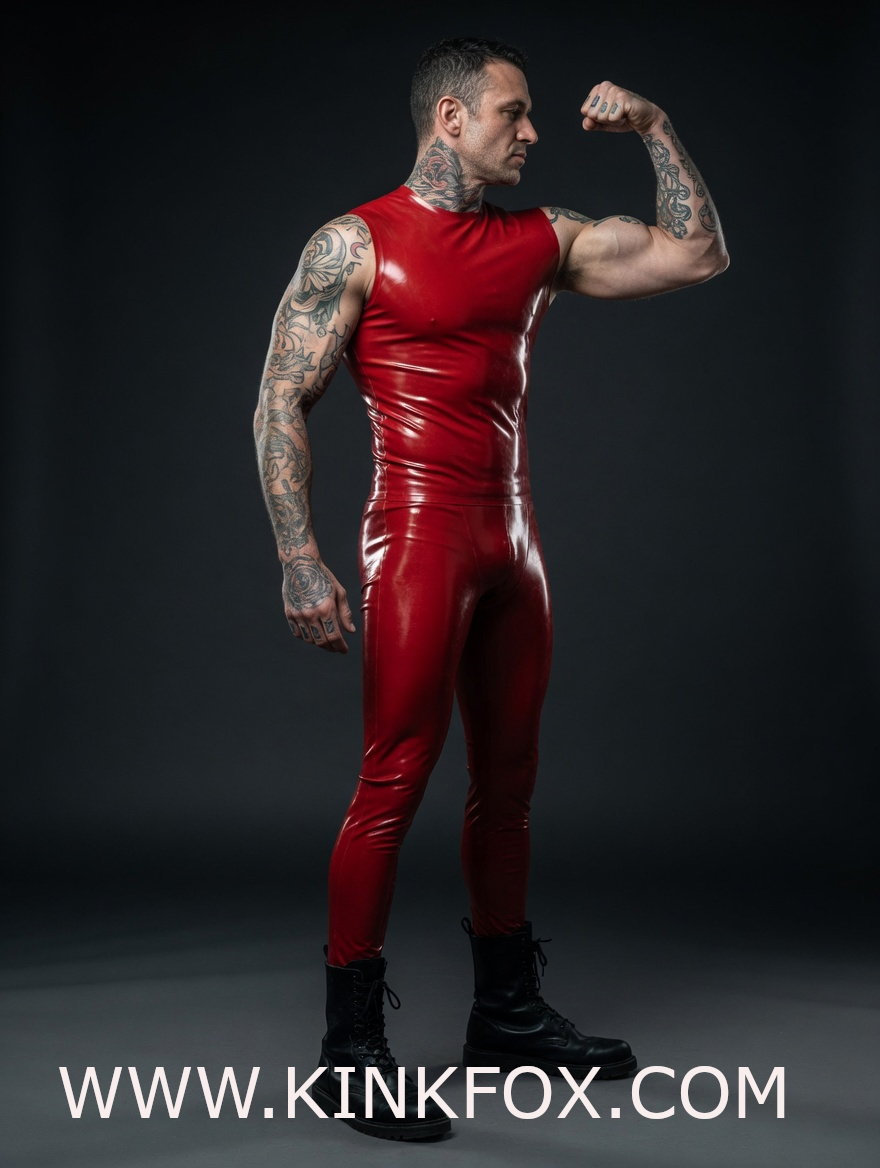 Blaze Core Latex Catsuit - Image 5