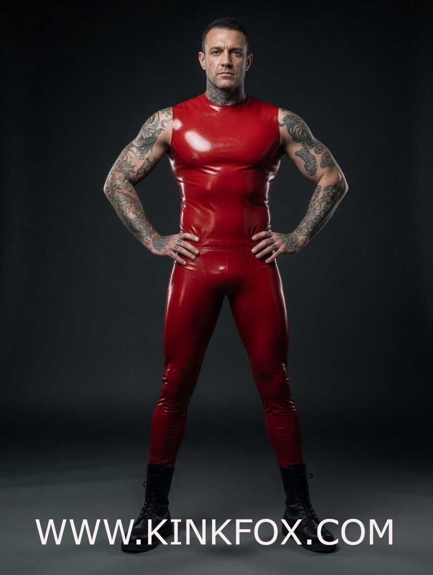 Blaze Core Latex Catsuit - Image 6