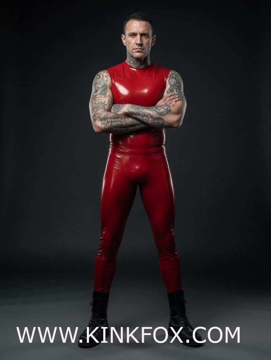 Blaze Core Latex Catsuit - Image 4