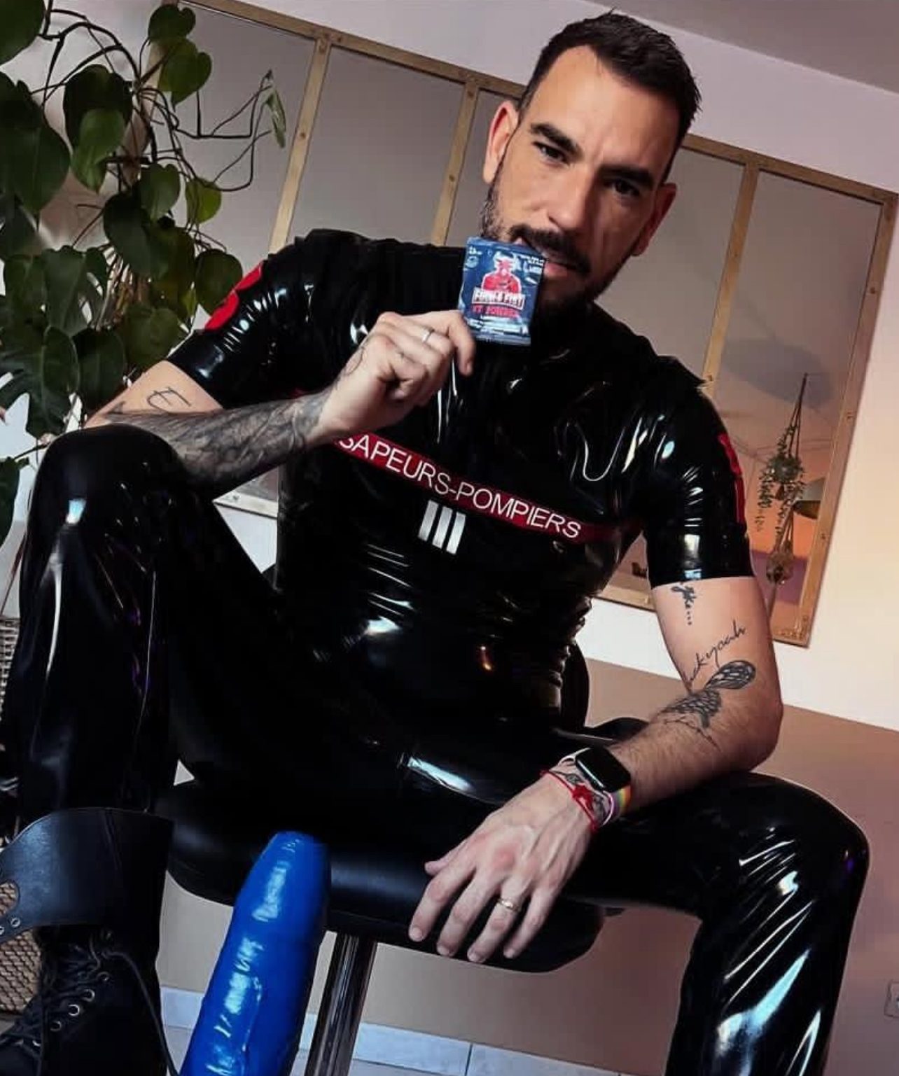 Firefighter Latex Top