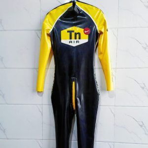 Thunder Track latex catsuit