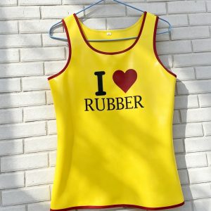 I Love Rubber Latex Tank Top