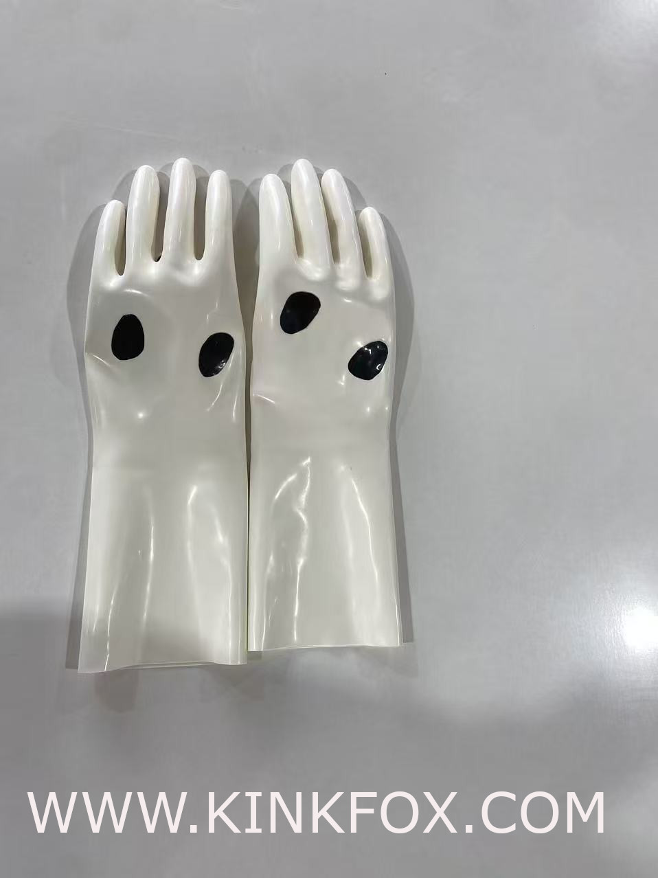 Dalmatian Print Latex Catsuit - Image 5