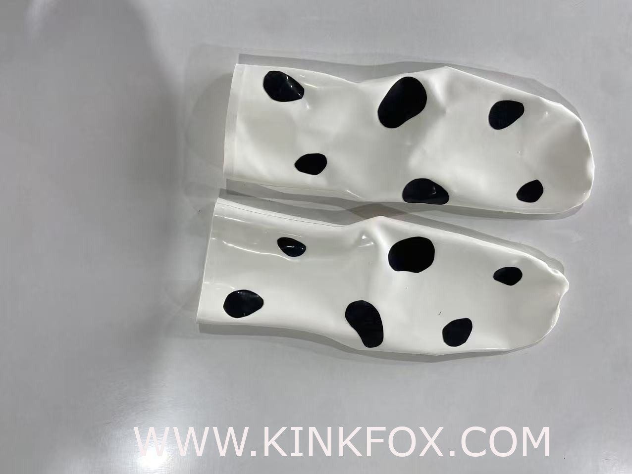 Dalmatian Print Latex Catsuit - Image 6
