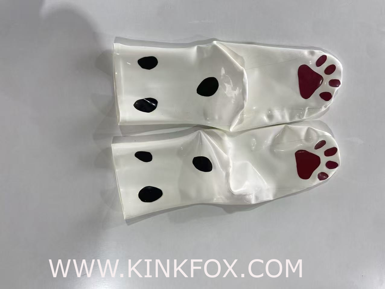 Dalmatian Print Latex Catsuit - Image 7