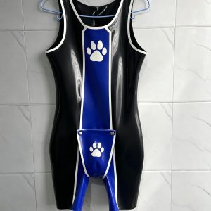 Paw Print Latex Singlet