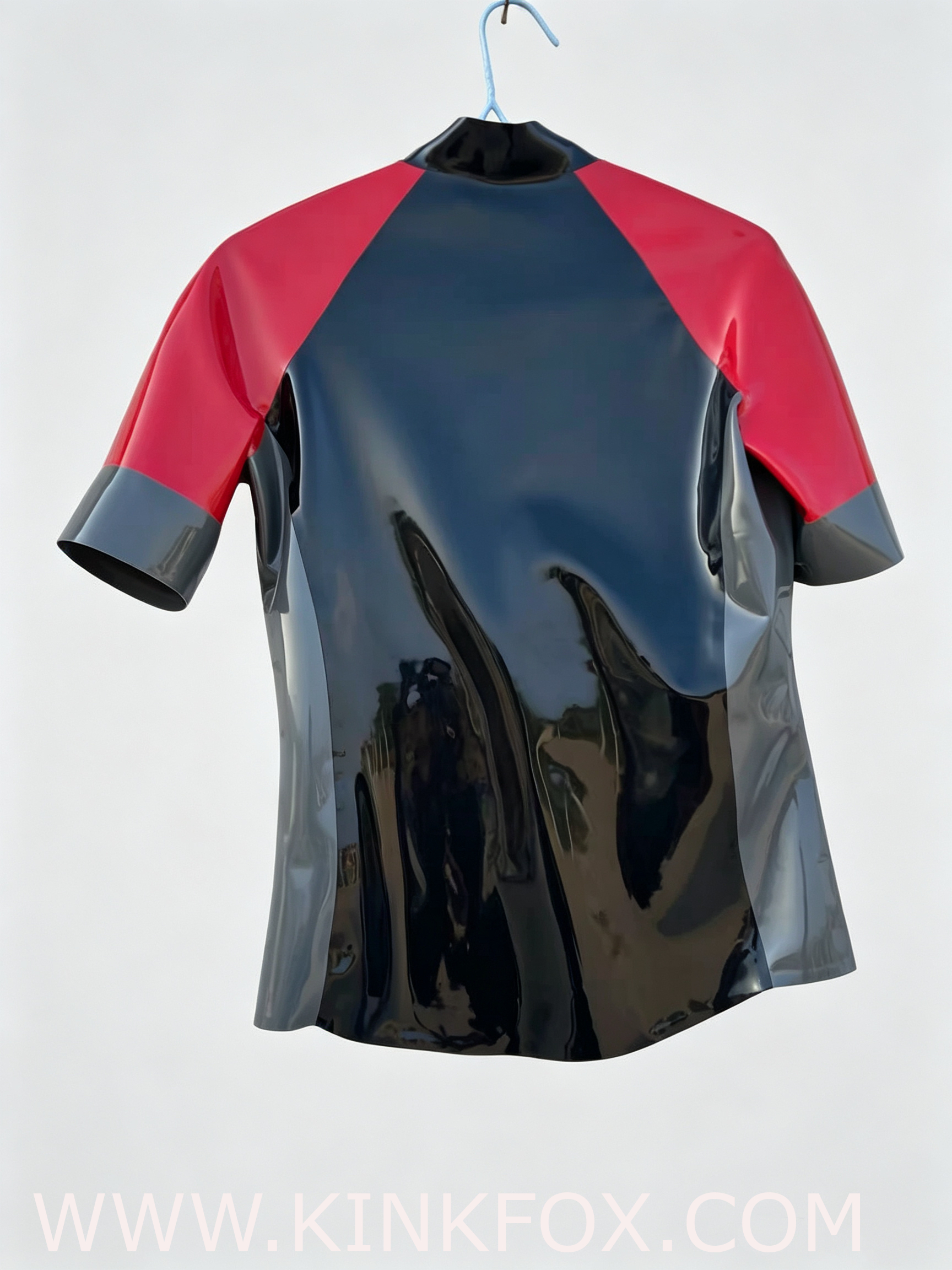 Tri-Color Panel Latex Cycling Outfit - Image 2