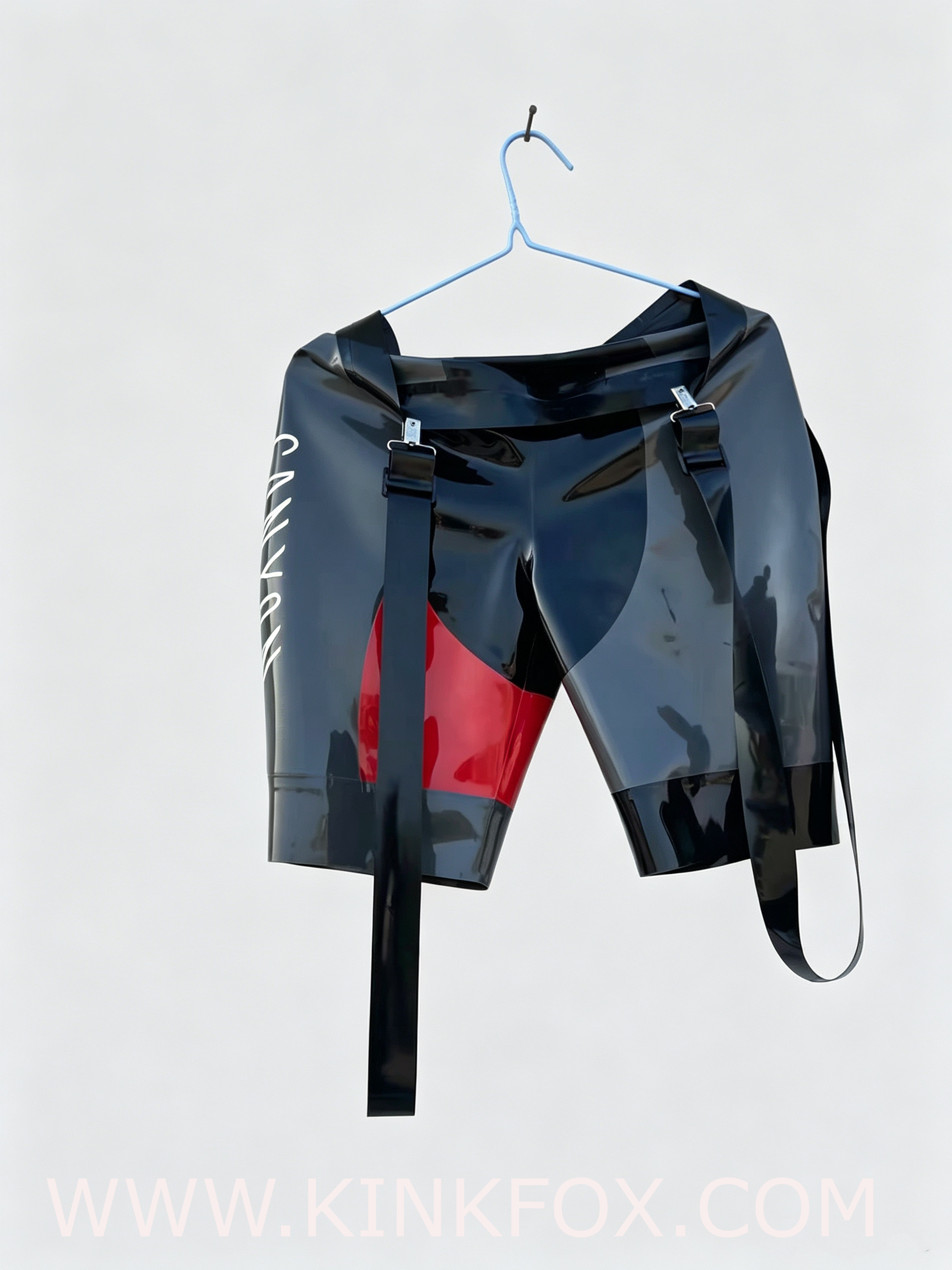 Tri-Color Panel Latex Cycling Outfit - Image 4