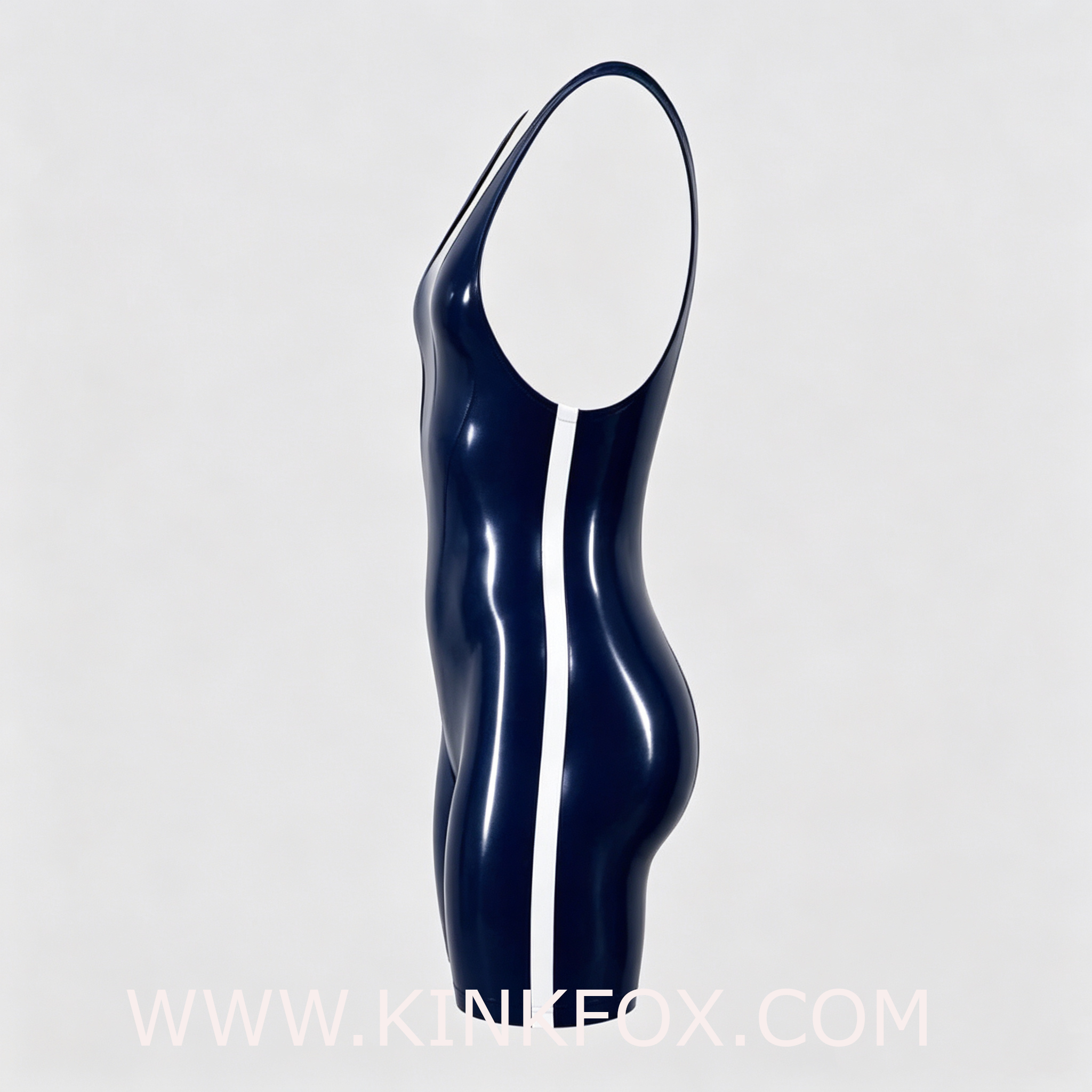 Navy Latex Singlet - Image 2